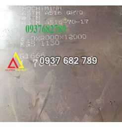 THÉP TẤM ASTM A516 Gr.70 DÀY 6LY/6MM